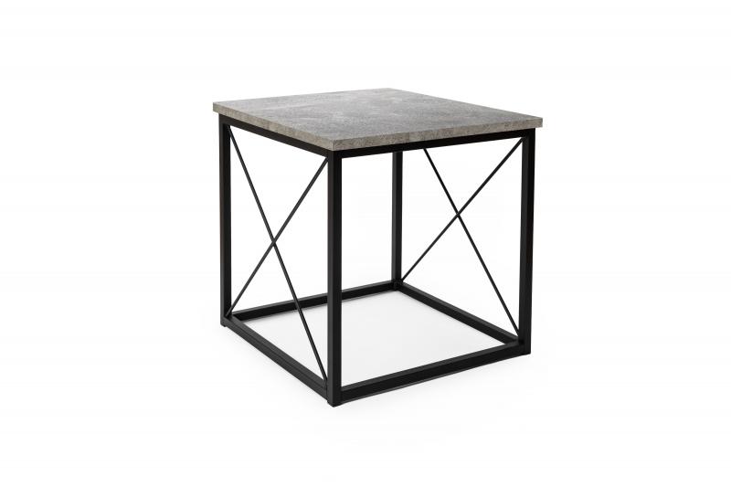 Nowoczesny Stolik X Kawowy Czarny