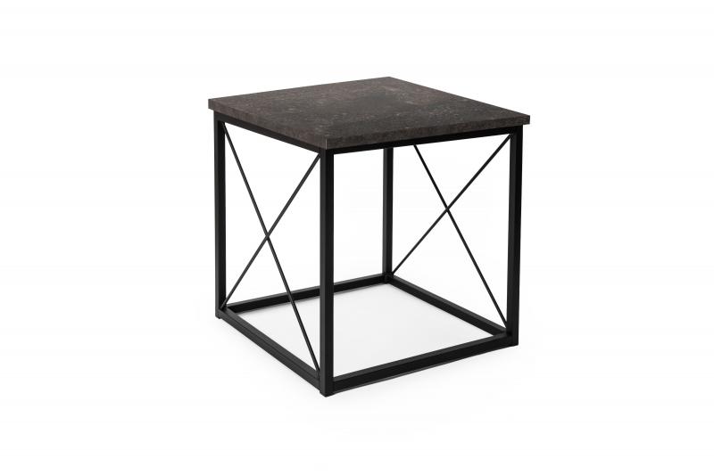 Nowoczesny Stolik X Kawowy Czarny