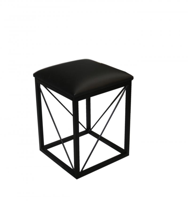 Taboret Taborety Stołek Kuchenny Metalowy Welur