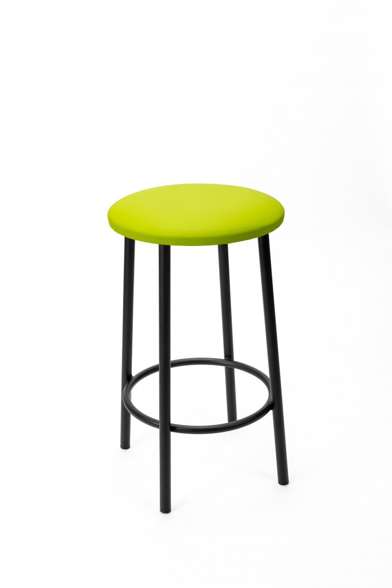 Taboret Metalowy, Hoker Black 58 cm