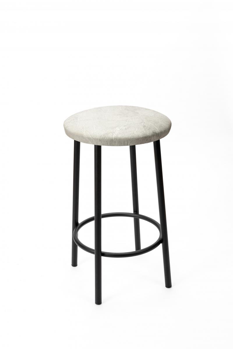 Taboret Metalowy, Hoker Black 58 cm